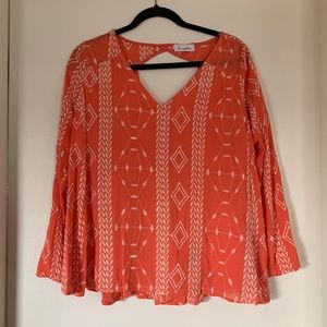 Salmon Pink Shirt 👚